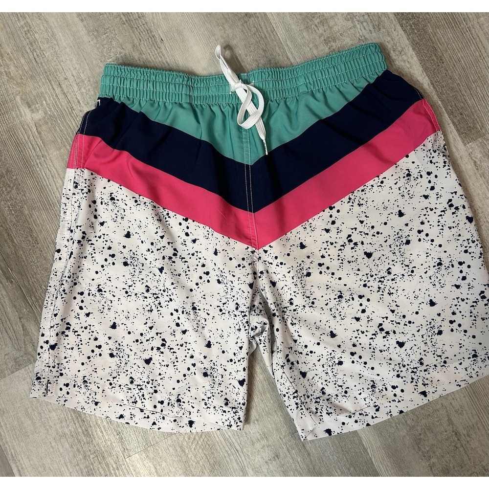 Chubbies Swim Trunks The Aquatic Libations 7" Classic Lined Mens Size XL Stretch